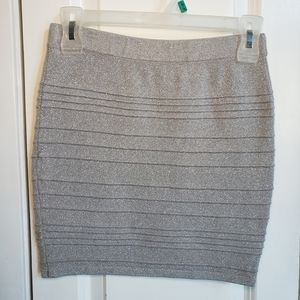 Silver skirt